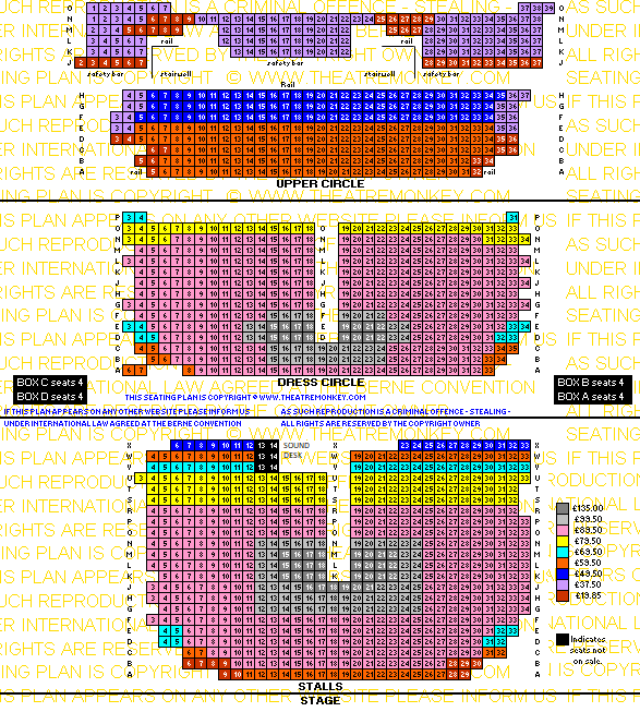 Adler Theatre Seating Chart