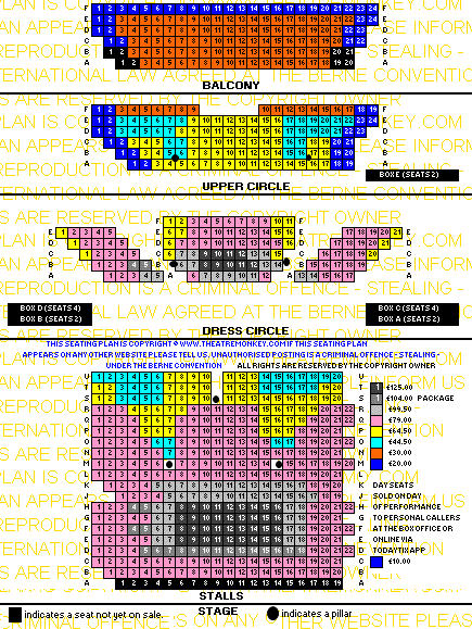 Harold Pinter Theatre Seating Plan Sunny Afternoon | Brokeasshome.com