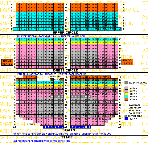 Phoenix Theatre London Seating Plan Grand Circle | Brokeasshome.com